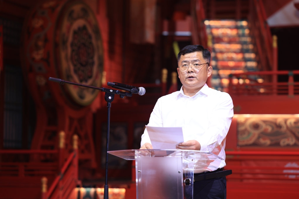 陕西文化产业投资控股（集团）有限公司党委副书记王景龙致辞